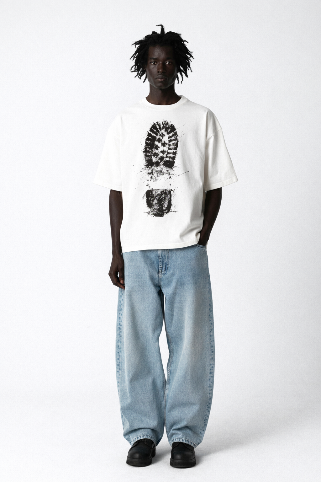 Comfort Oversized Tee - Full Front Print