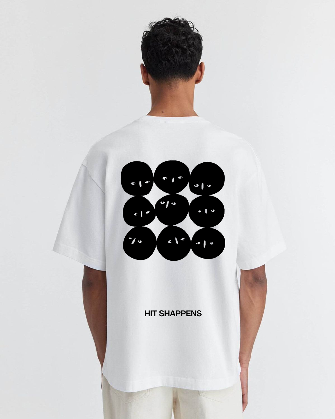 Comfort Oversized Tee - Full back Print